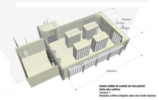 Sans arme, ni haine, ni violence - Décor 2 - Gilles Graziano Chef Décorateur